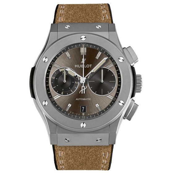 AAA Replica Hublot Classic Fusion Chronograph Chukker Titanium Mens Watch 537.NI.7417.VR